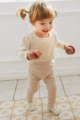 Daily Flower Leggings | Vale Pink