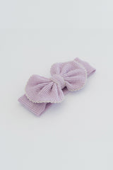 Mellow Ribbon Headband - Lavender Bloom