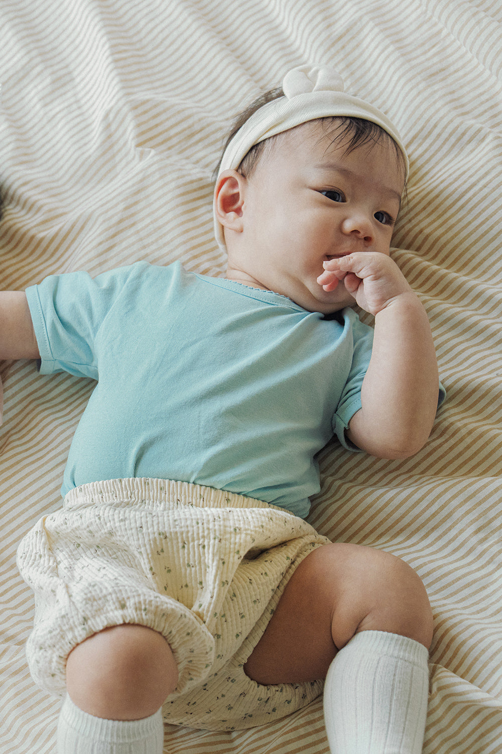 Avauma baby outfit pastel mint baby clothes cozy baby sleepwear soft touch fabric