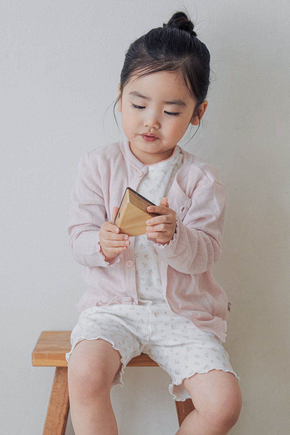 Avauma baby girl cardigan soft cotton blush pink lightweight summer outfit toddler wear