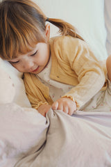 Avauma baby cardigan soft cotton butter yellow cozy toddler outfit relaxed lifestyle look