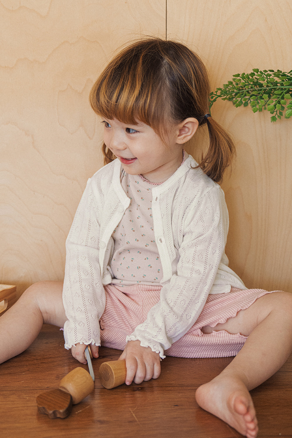 Avauma baby girl cardigan soft cotton cream white lightweight summer outfit toddler wear