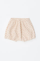 Avauma baby bloomer berry cream tiny floral print soft cotton baby shorts summer outfit