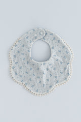 Blossom Bib - Misty Blue