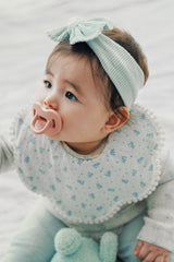 Blossom Bib - Misty Blue