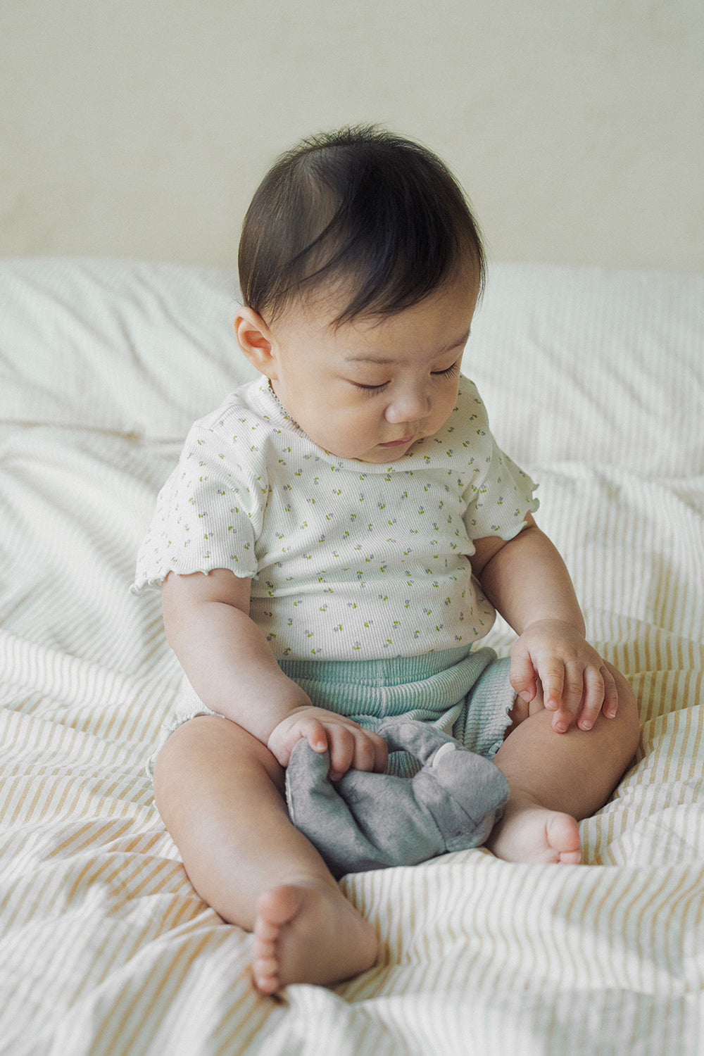 Avauma baby summer pajama set pure hug setup vanilla mint comfortable toddler outfit