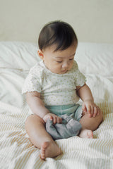 Avauma baby summer pajama set pure hug setup vanilla mint comfortable toddler outfit