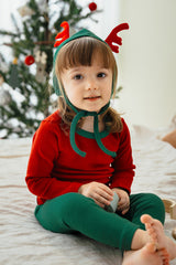 Holiday Long Sleeve Pajama Set - Winter berry