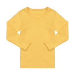 AVAUMA Pure Solid Yellow Long Sleeve Set Comfortable Fabric We just launched The New Baby Pajamas. Super Premium Cotton Pjs set are well made with high quality cotton. Sure you will buy it again. This is makes it ideal for daily life. AVAUMA Pajamas has become a popular clothes for underwear and leisure clothes.